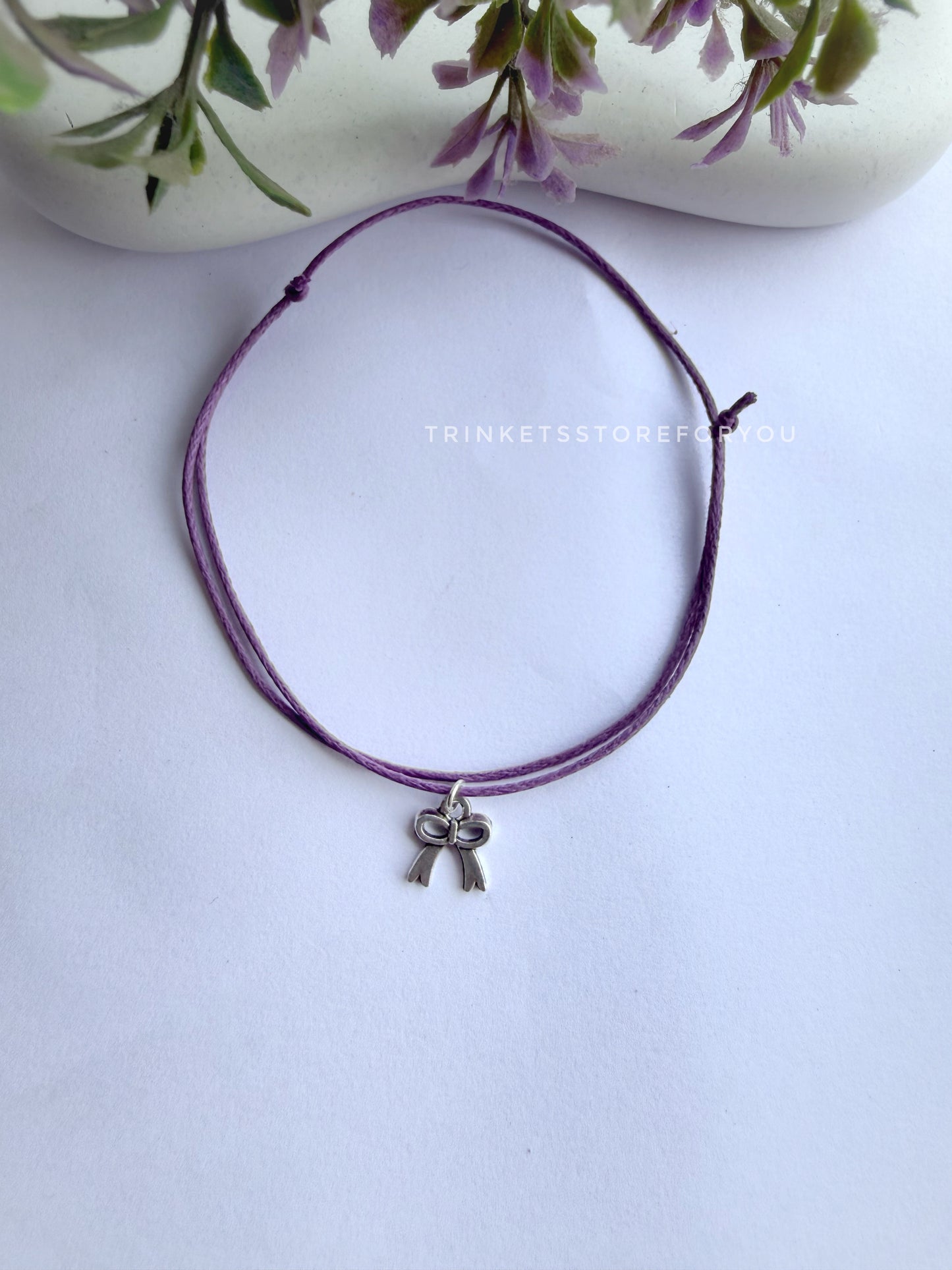 Little Bow Anklet