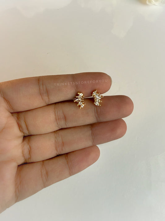 Leaf Cluster Ball Back Studs