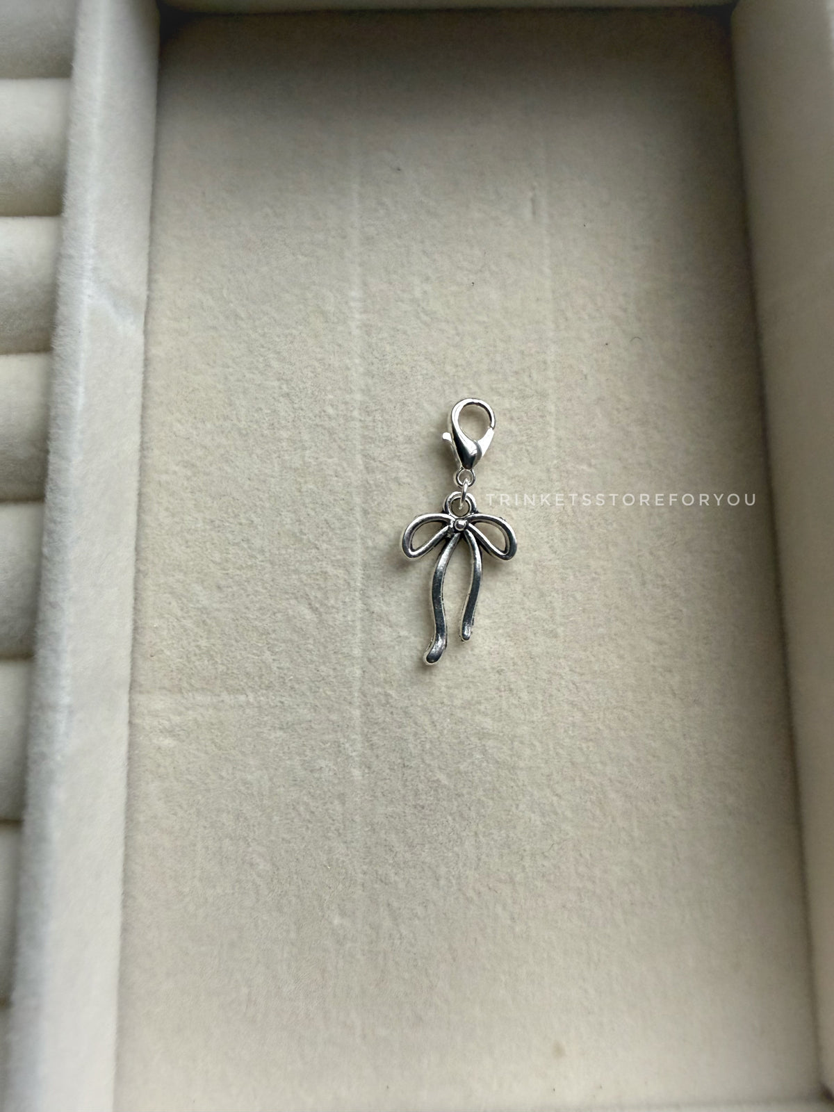 Bow Add on Charm