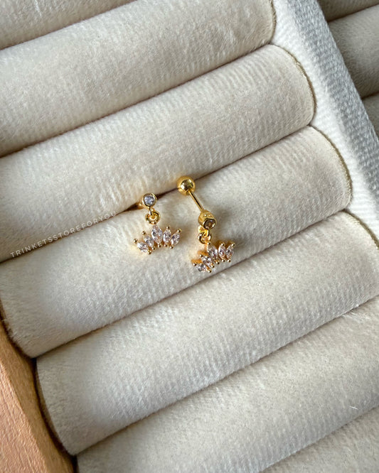 Tiara Ball Back Studs