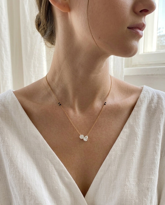 Aara Dual-Stone Mangalsutra