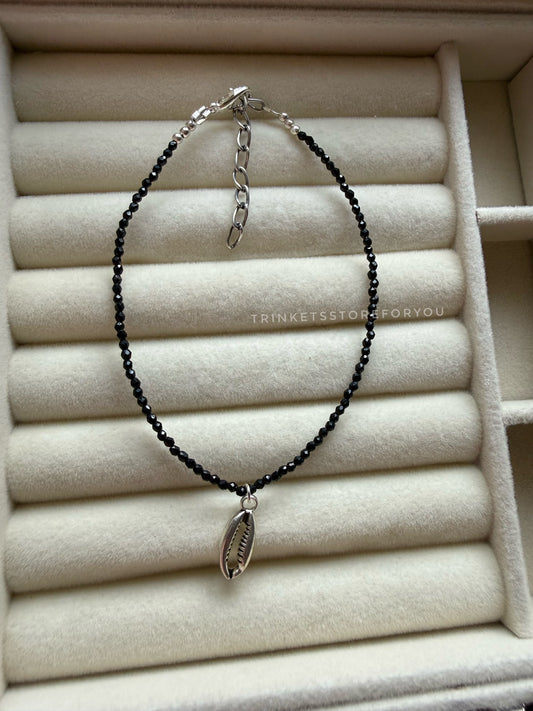 Cowrie Shell beaded Anklet