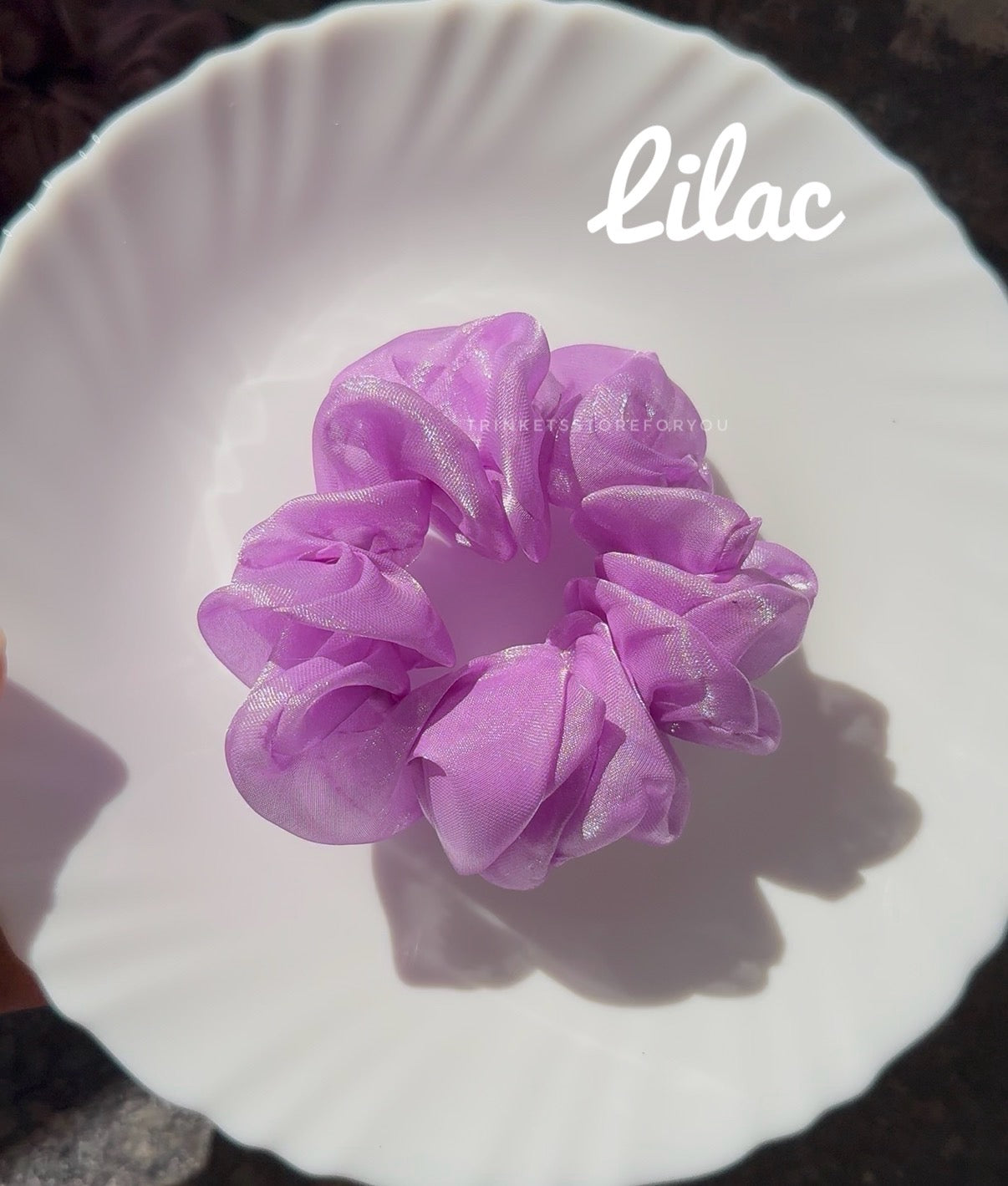 Lilac Scrunchie