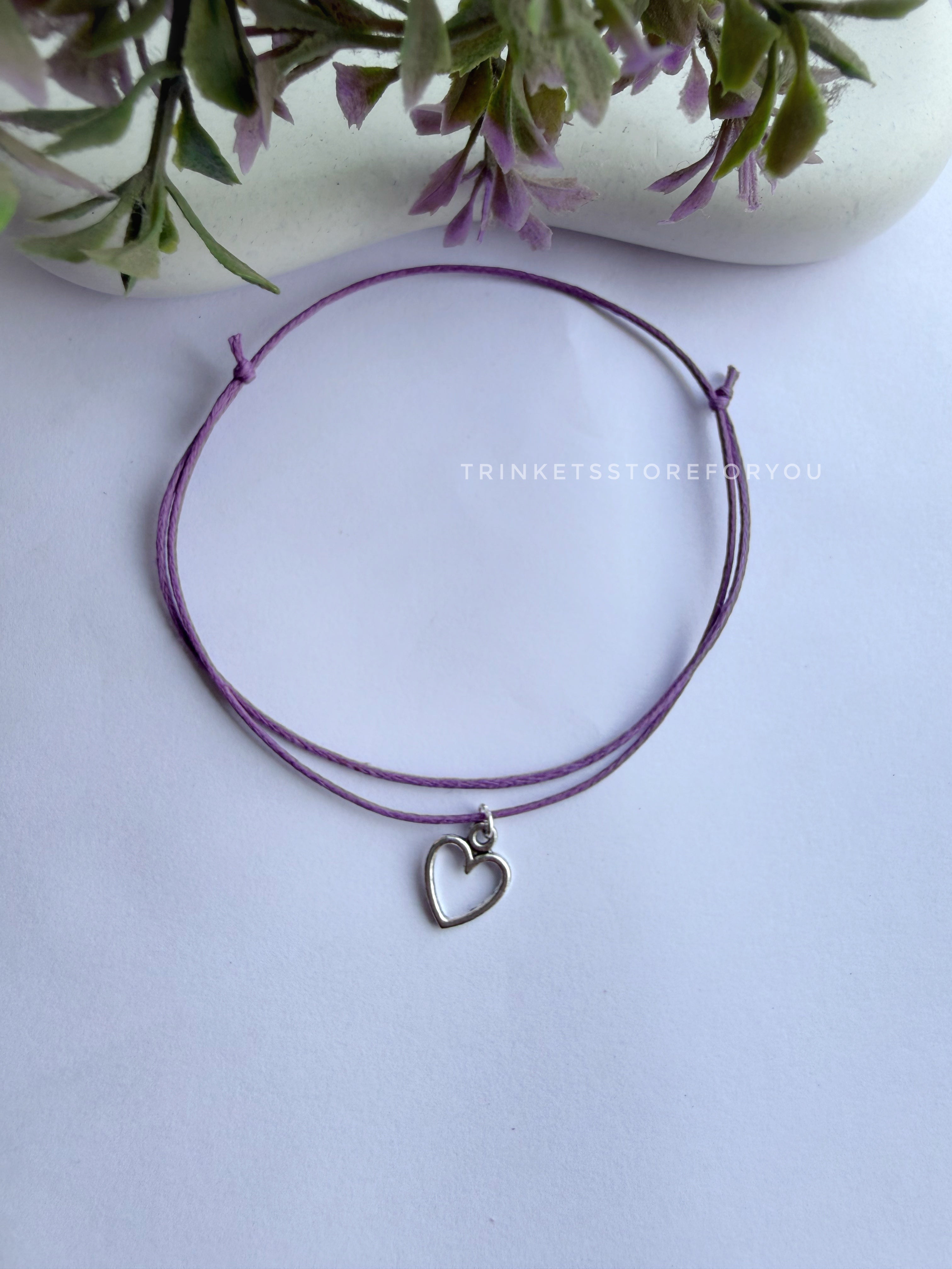 Love Lavender Anklet
