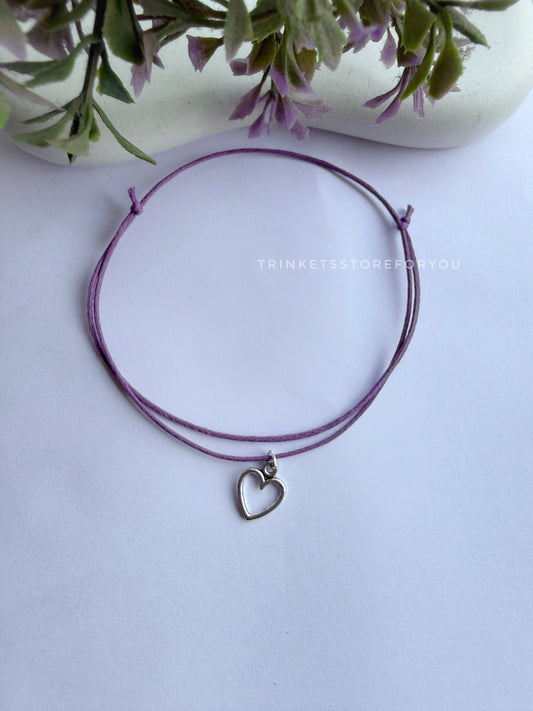 Love Lavender Anklet