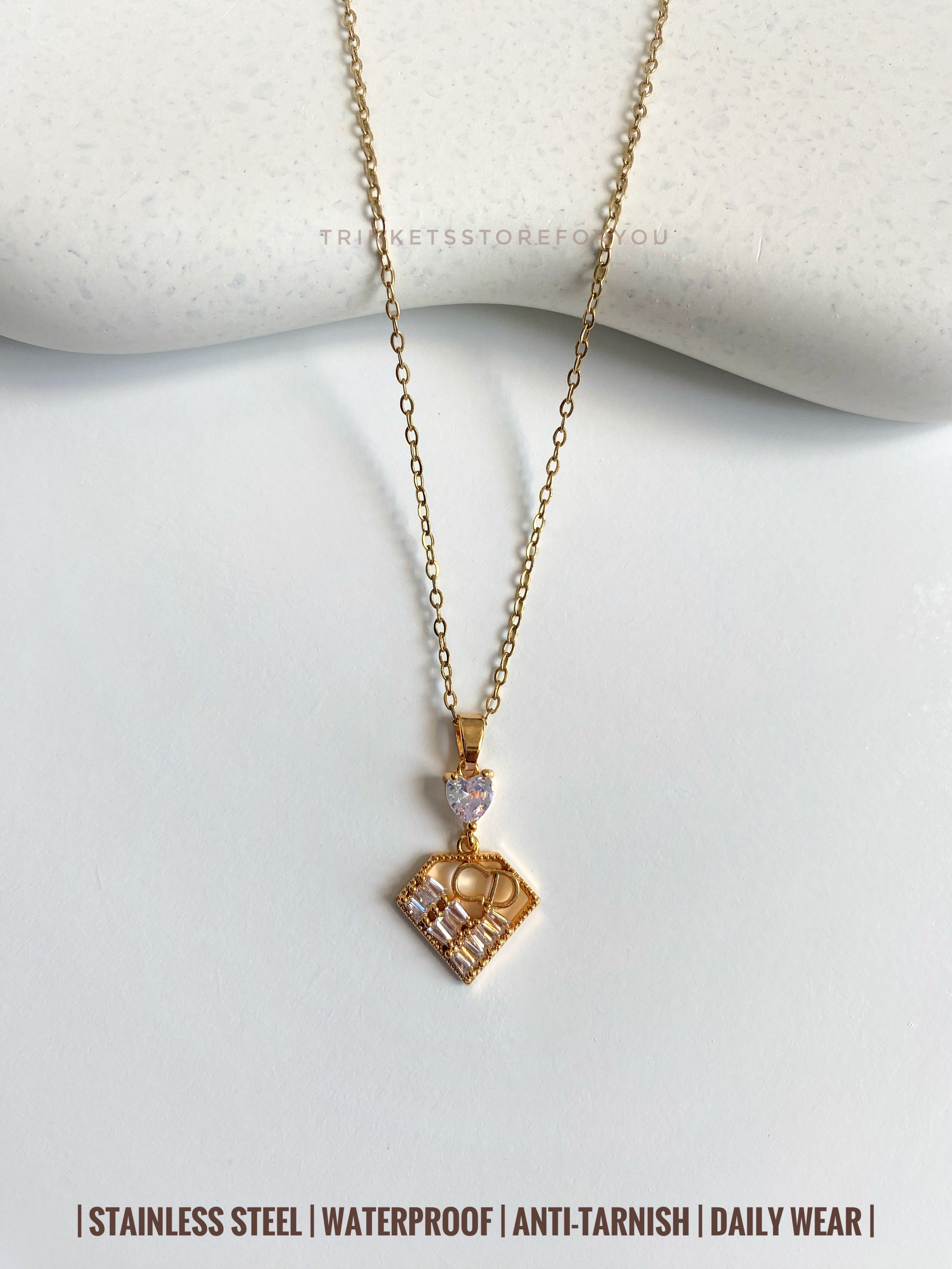 CD necklace