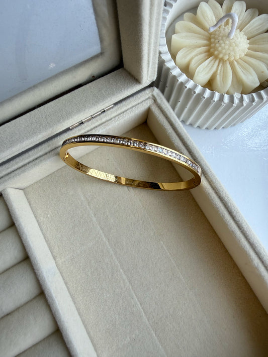 Eternity Gold Bangle