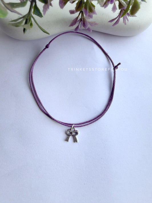 Little Bow Anklet