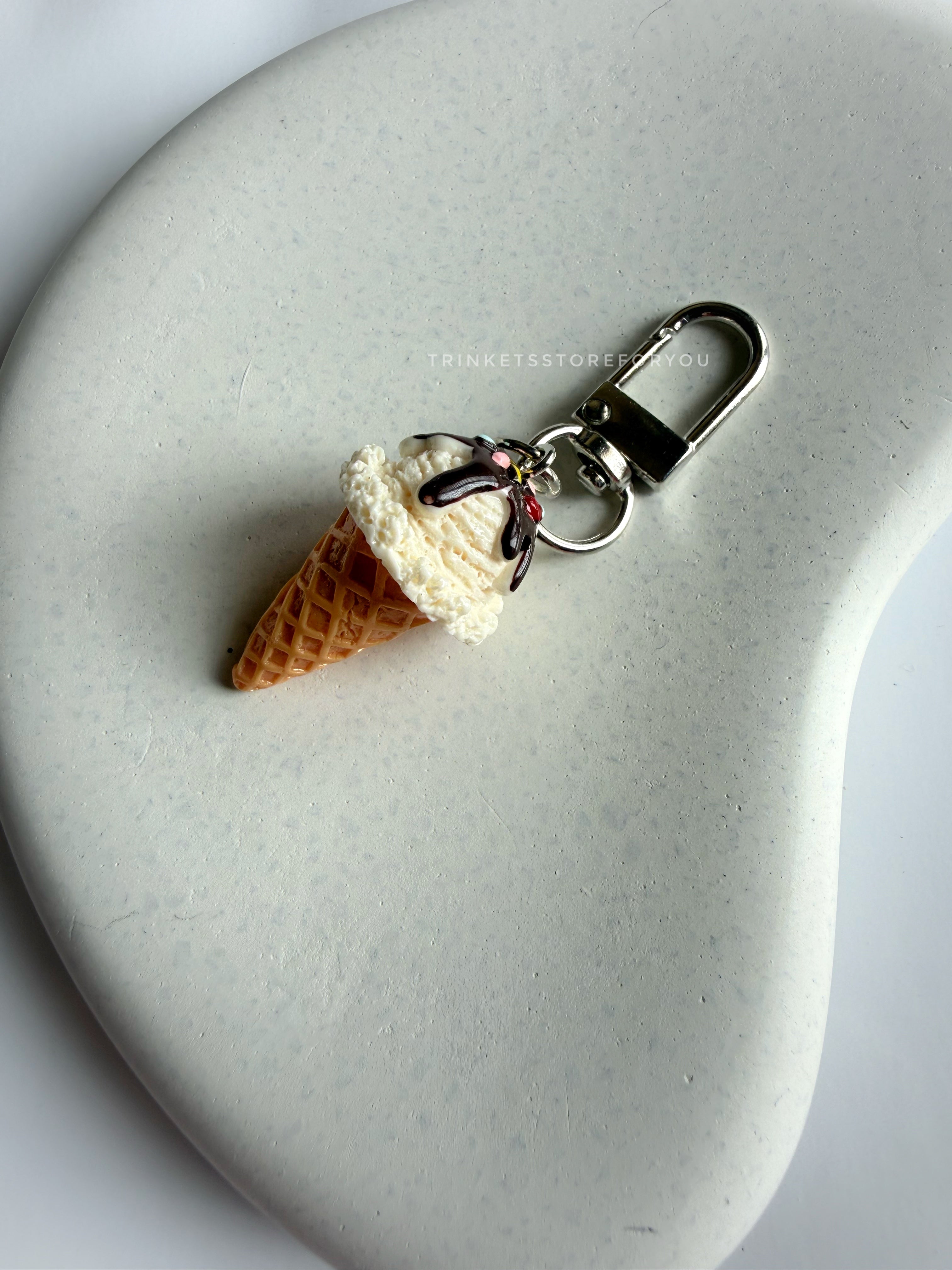 Ice Cream Bag charm
