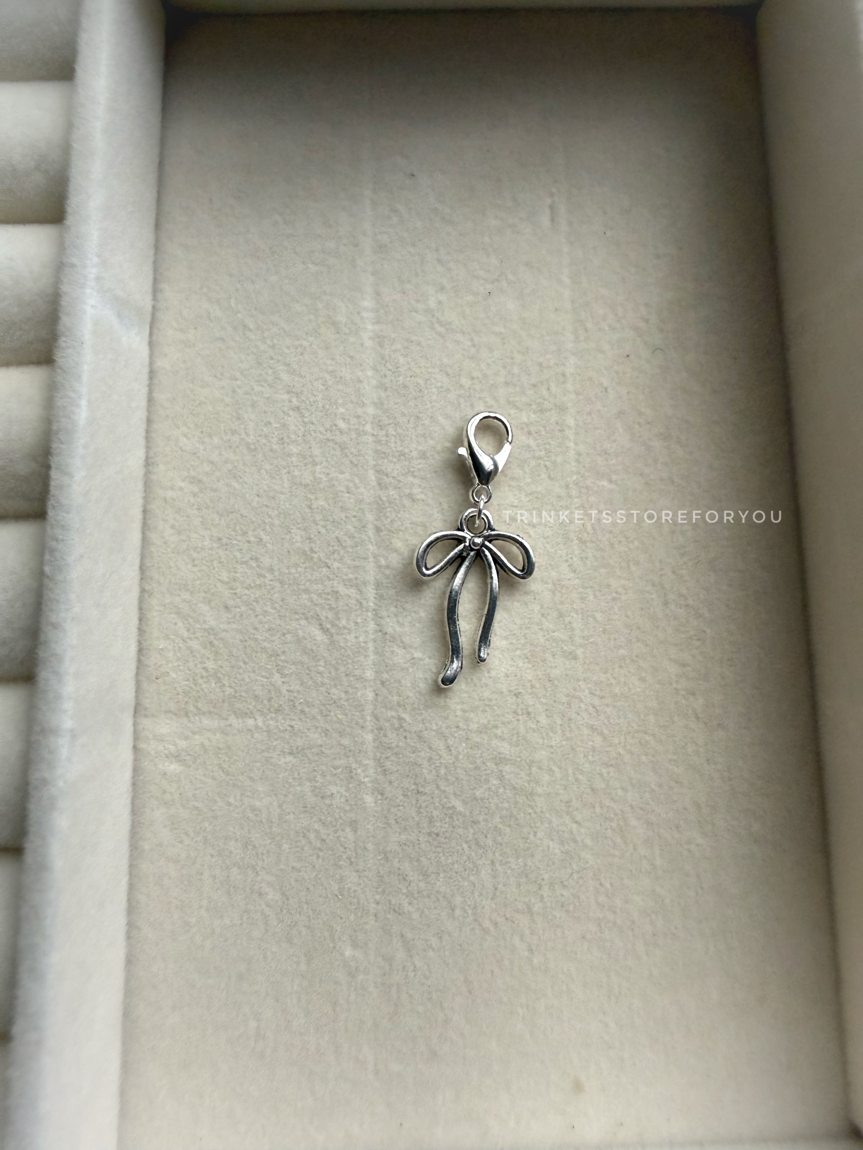 Bow Add on Charm
