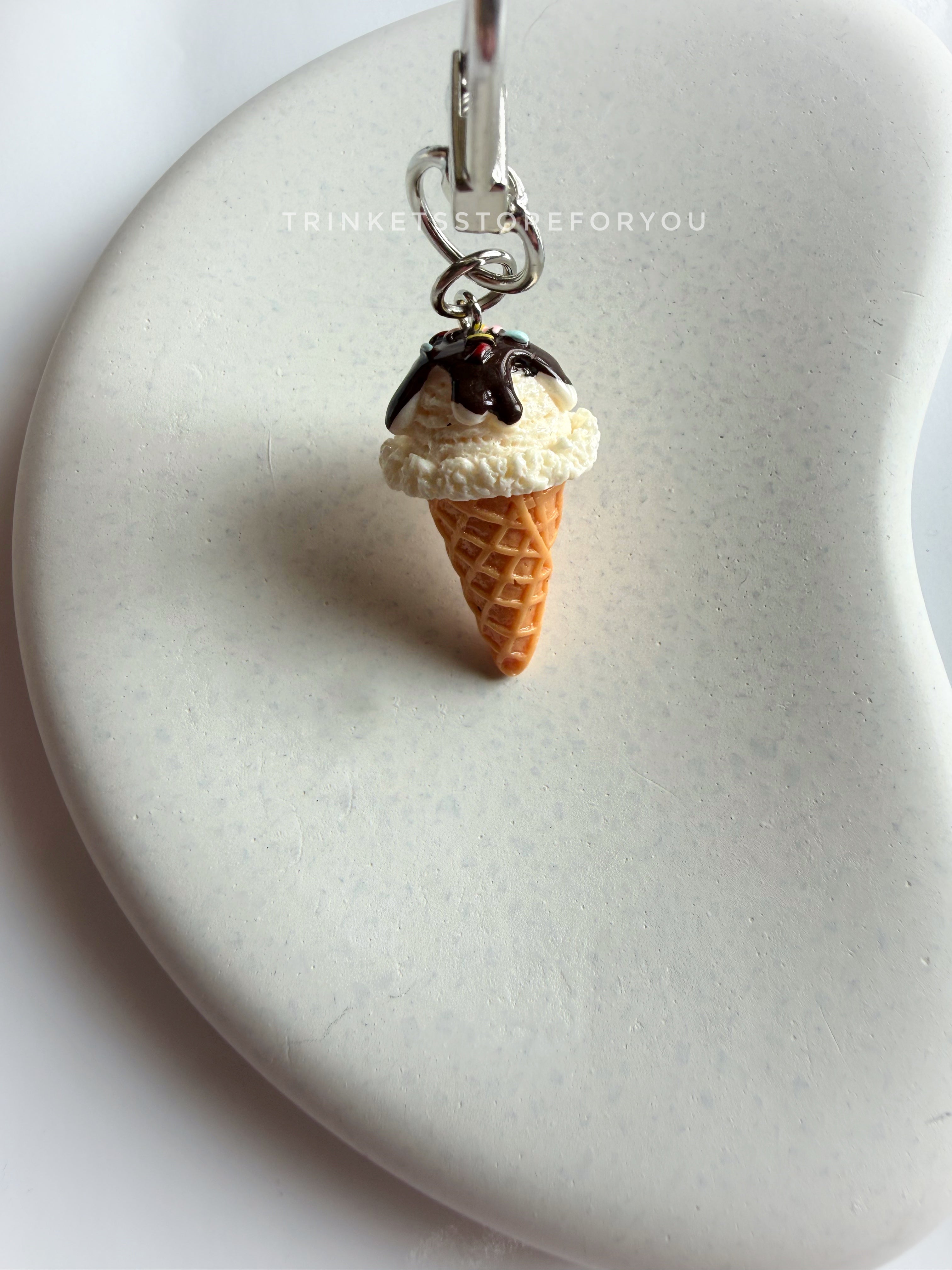 Ice Cream Bag charm