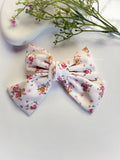Ivory Garden Bow Clip