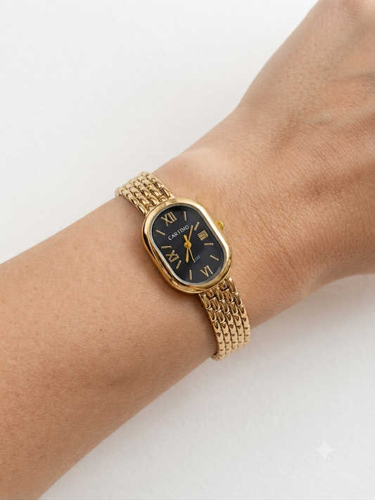 Black Vintage Watch