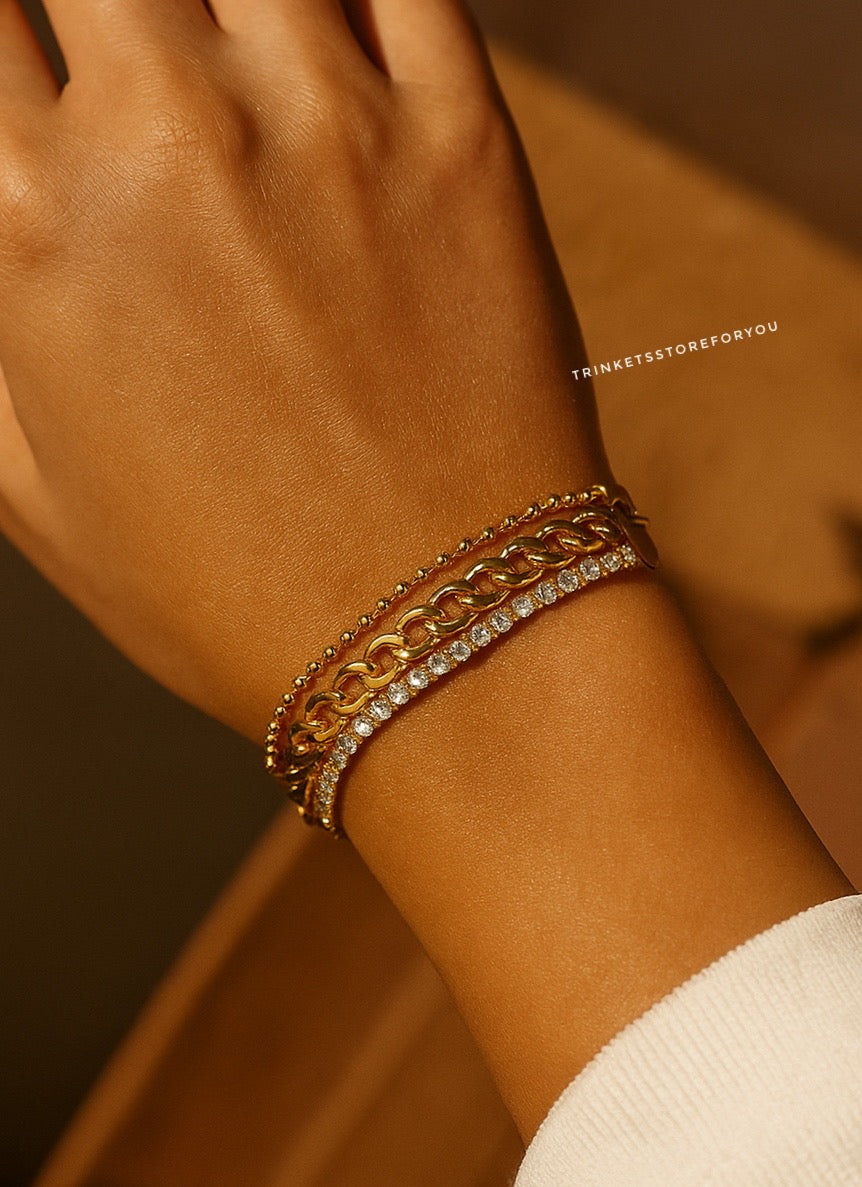 Queen Stack Bracelet
