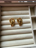 The Golden Fold Earrings