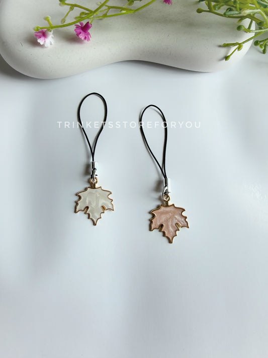 Leaf Phone charms