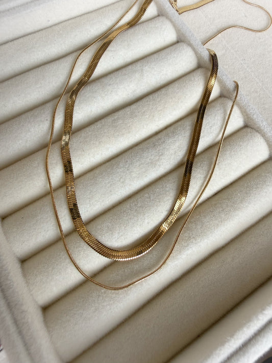 Layered Snake Chain