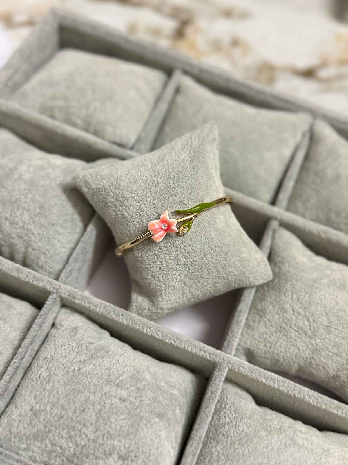 316L Floral Bracelet