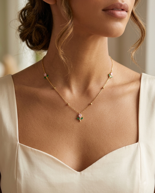 Blossom Pink Necklace