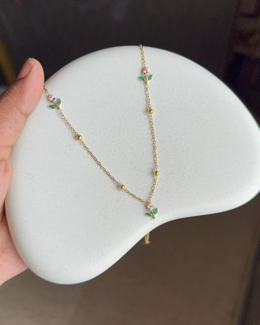 Blossom Pink Necklace