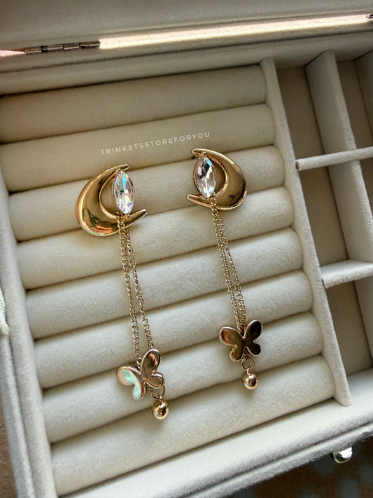 Lunar Cascade Earrings