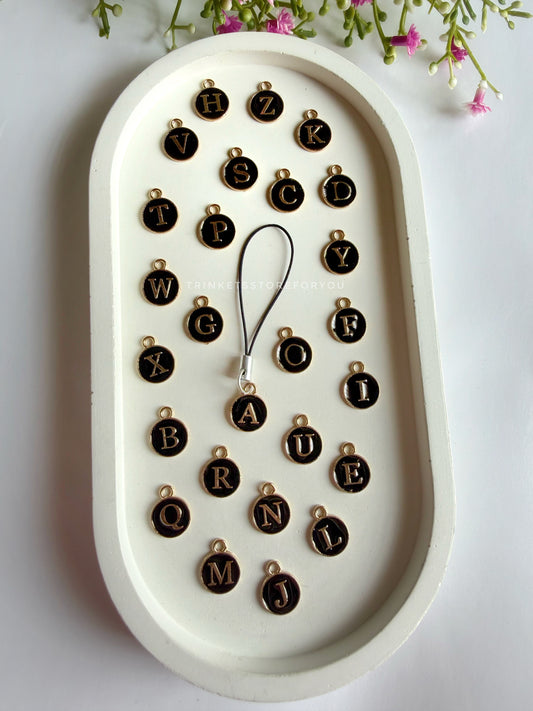 Letter Phone charms