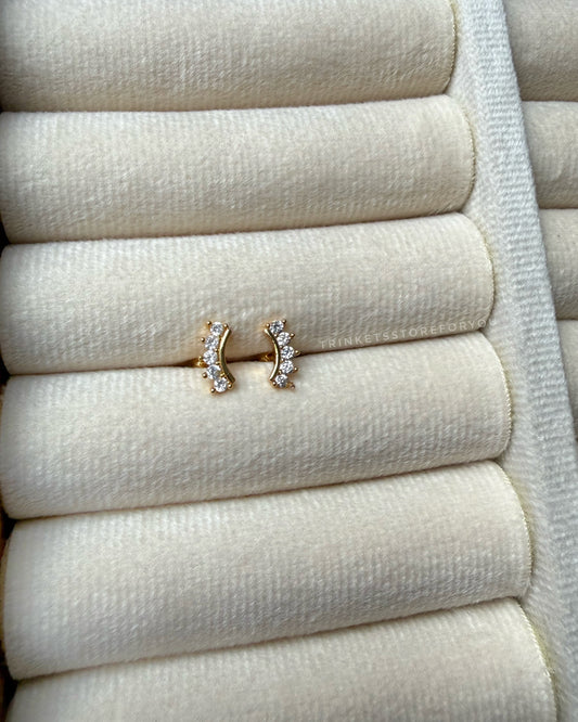 Lower Helix Ball back studs