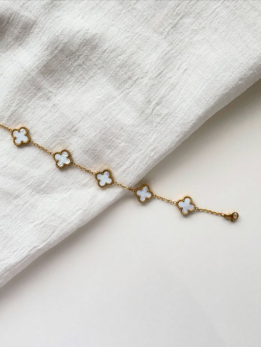 White Clover Bracelet