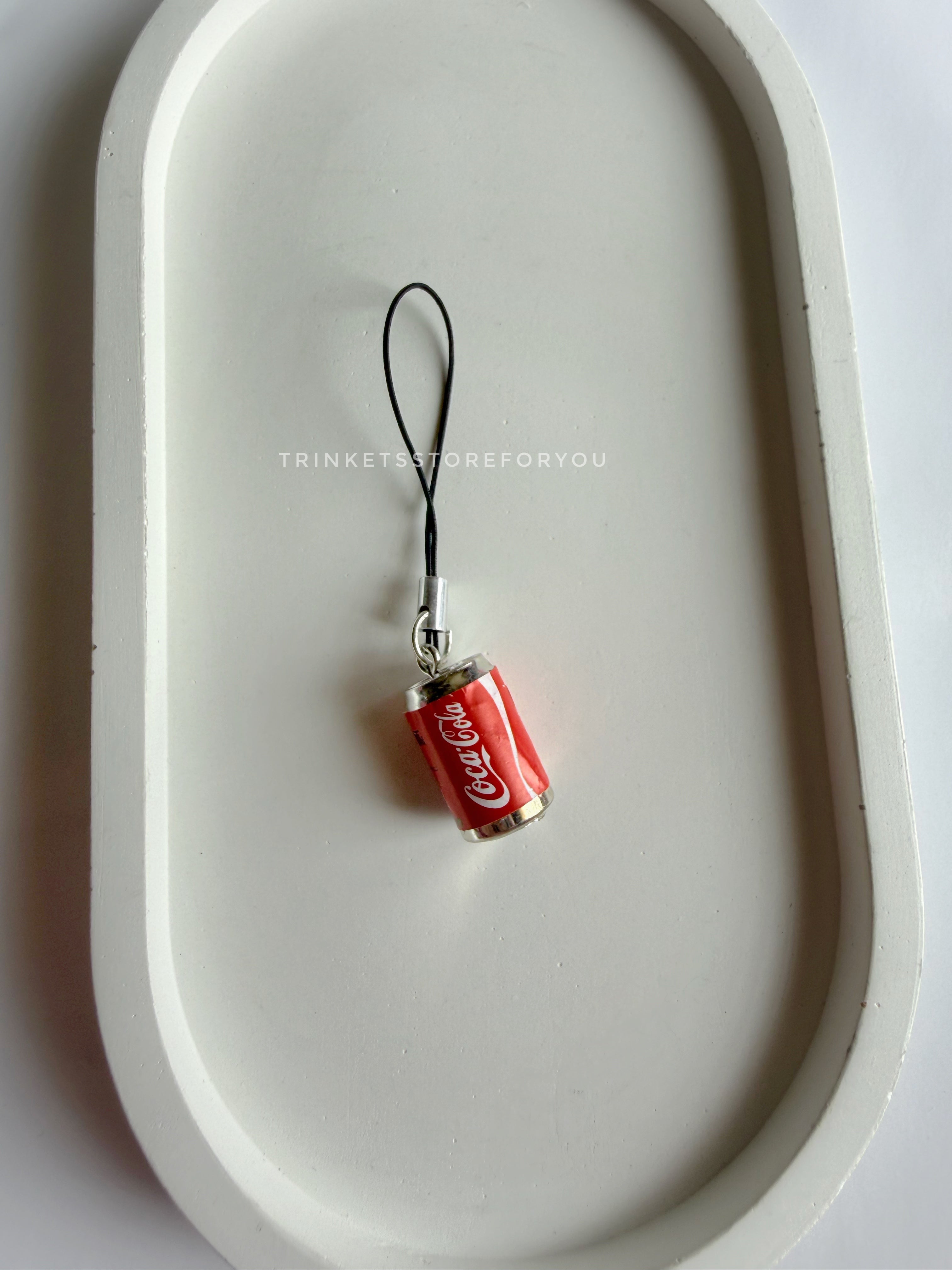 Coke phone charm