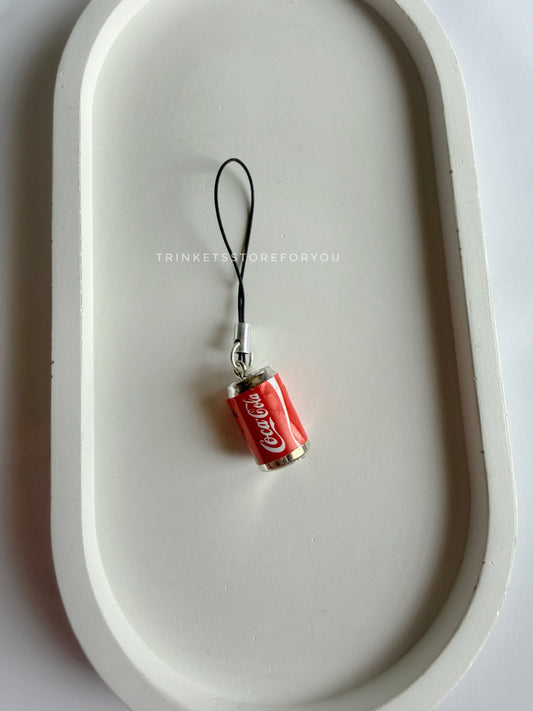Coke phone charm