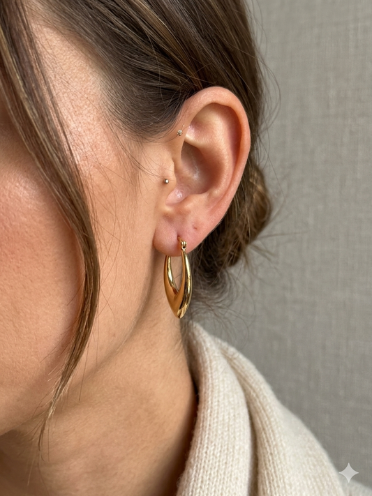Arc Petal Hoops