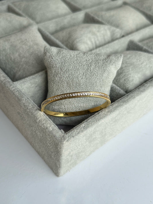 Eternity Gold Bangle