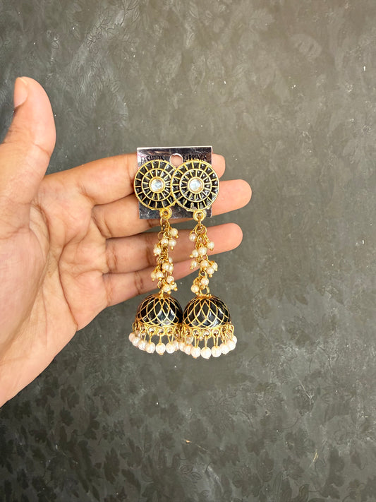 Meena Party jhumkas