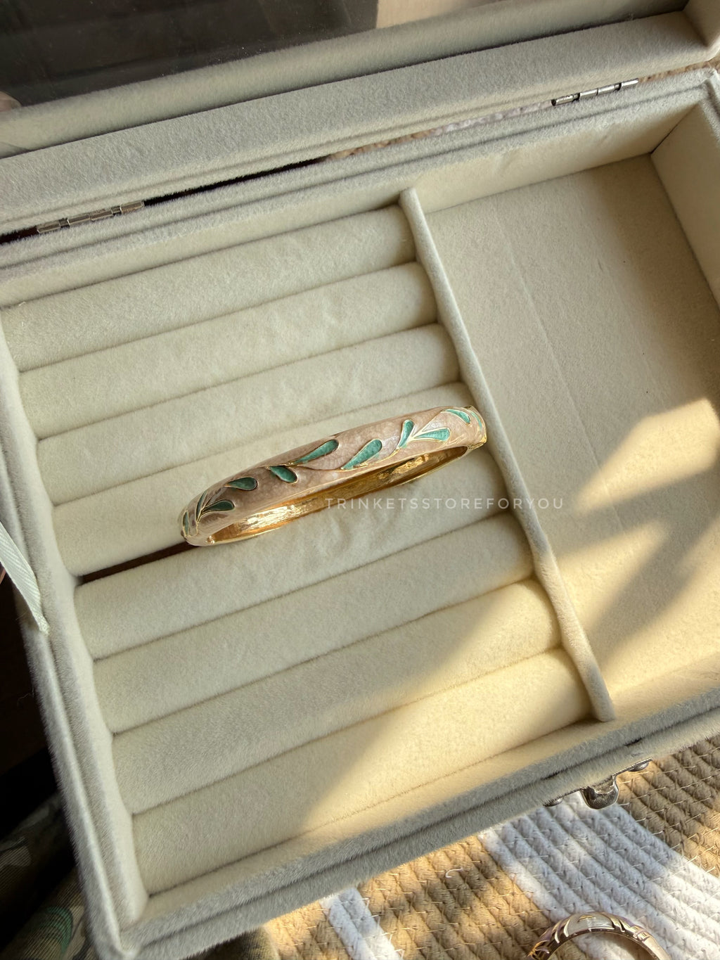 Sage& Blush Bangle
