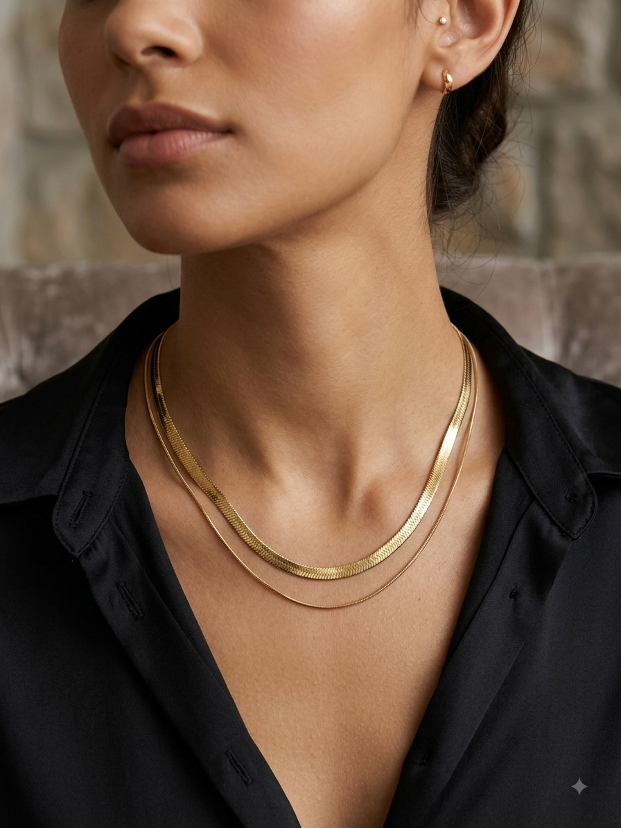 Layered Snake Chain