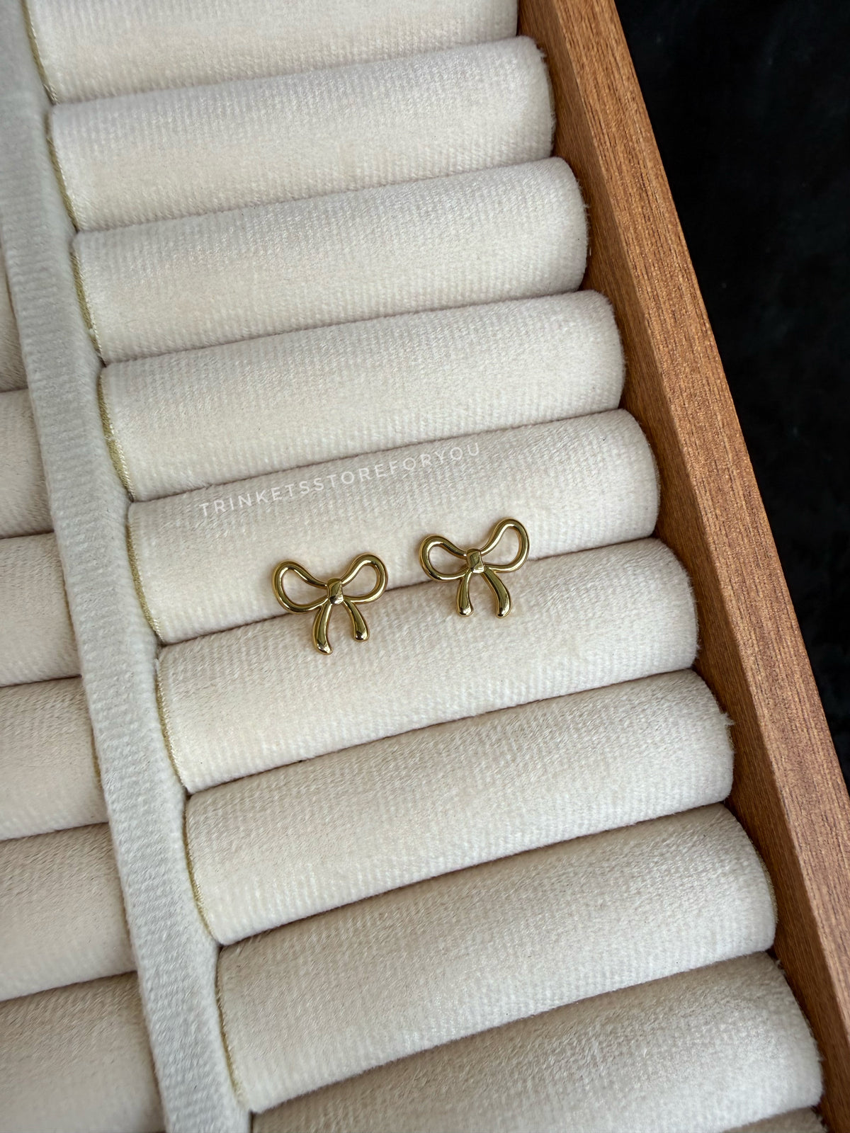 Coquette Bow Studs