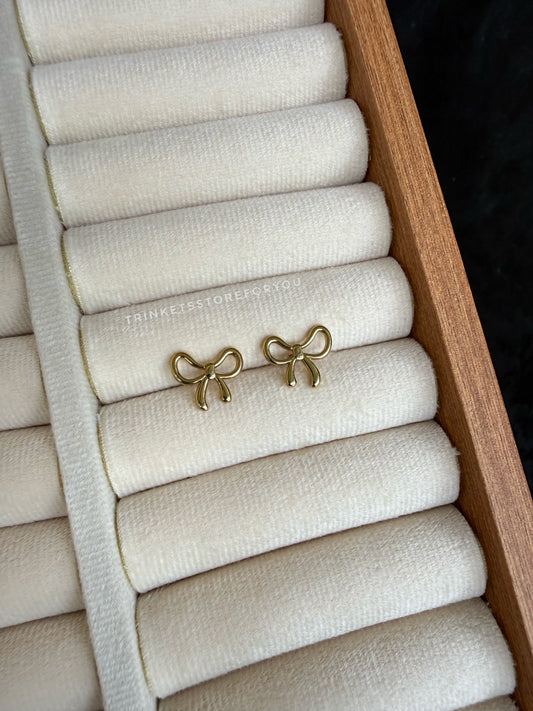 Coquette Bow Studs