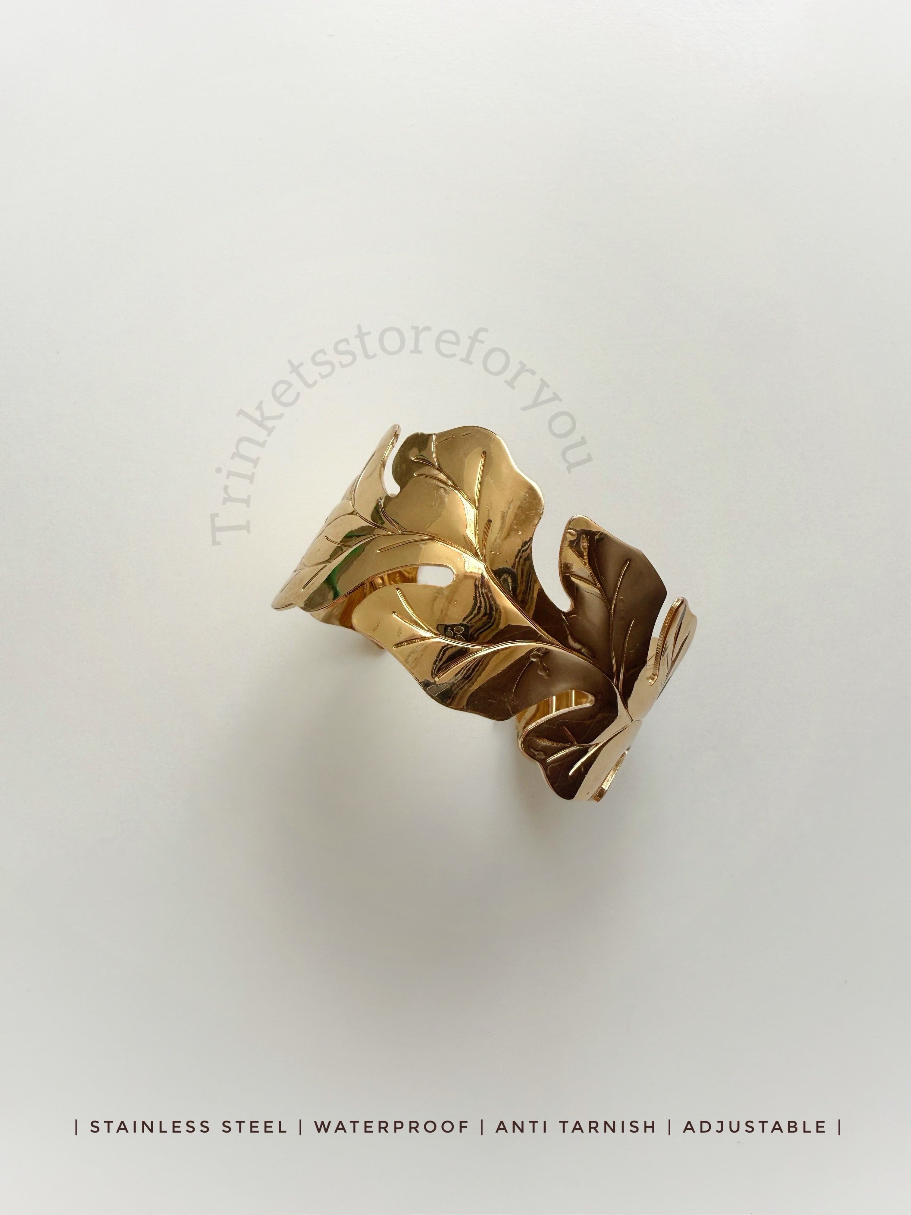 Leaf Cuff Bracelet