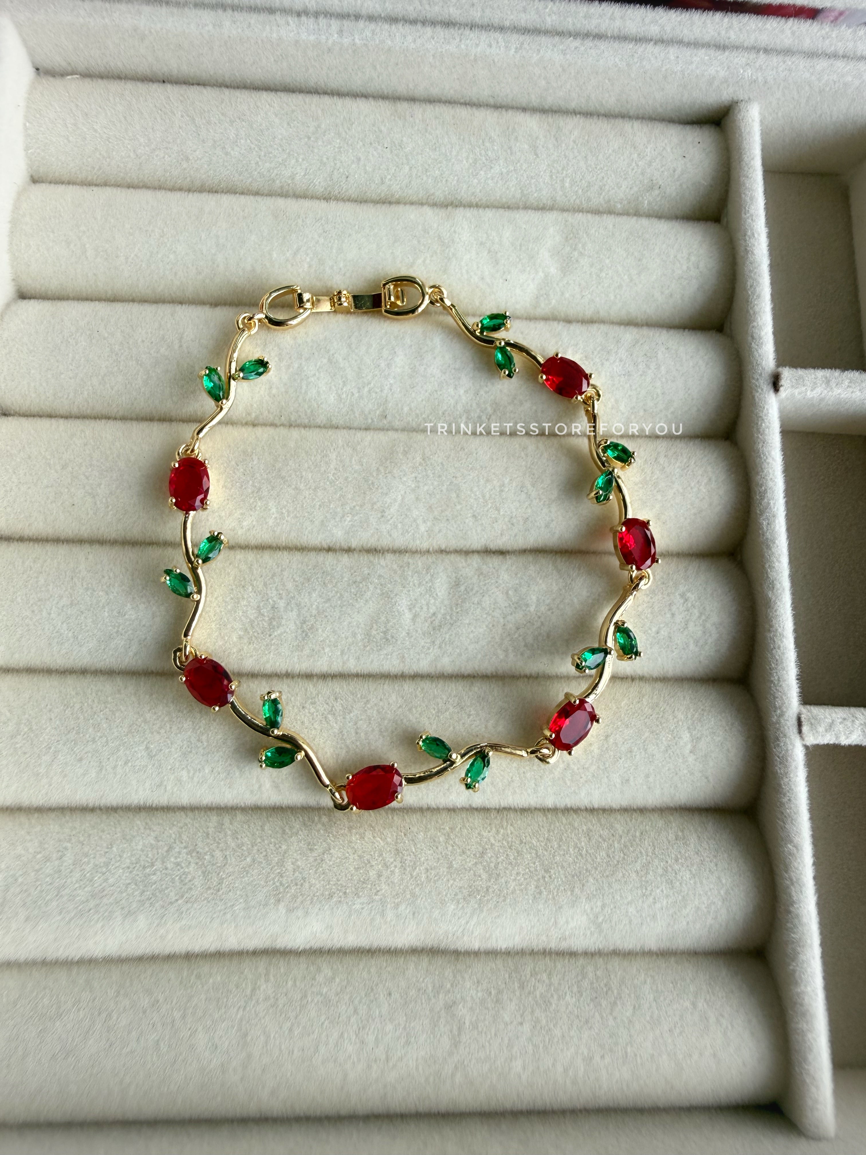 Rose Tulip Bracelet