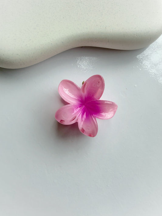 Pink Floral Clutch
