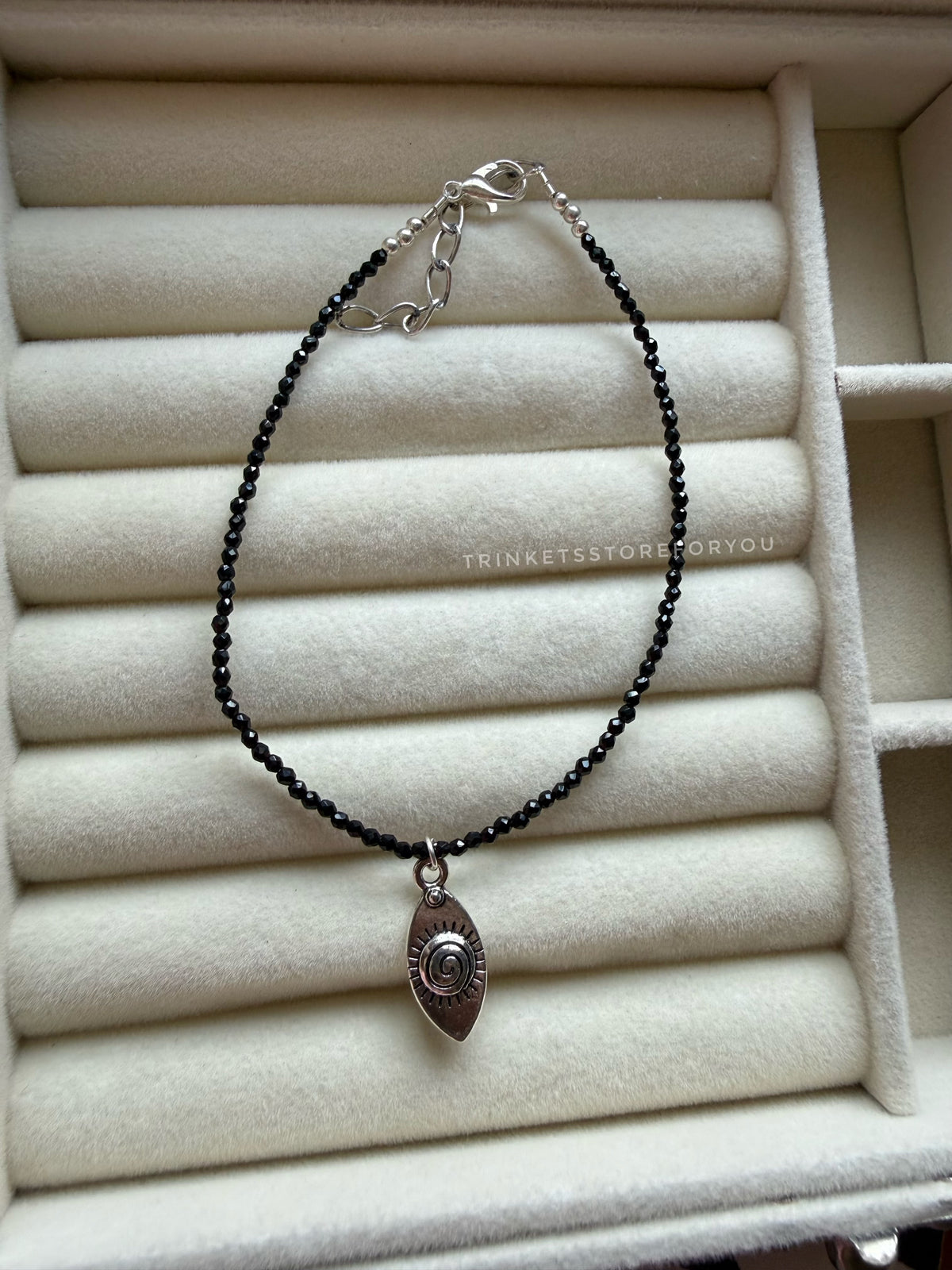 Third Eye Beaded Anklet