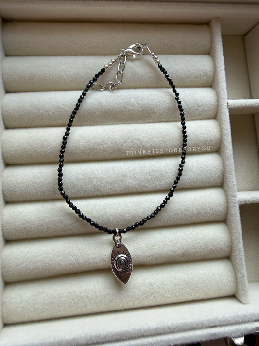 Third Eye Beaded Anklet