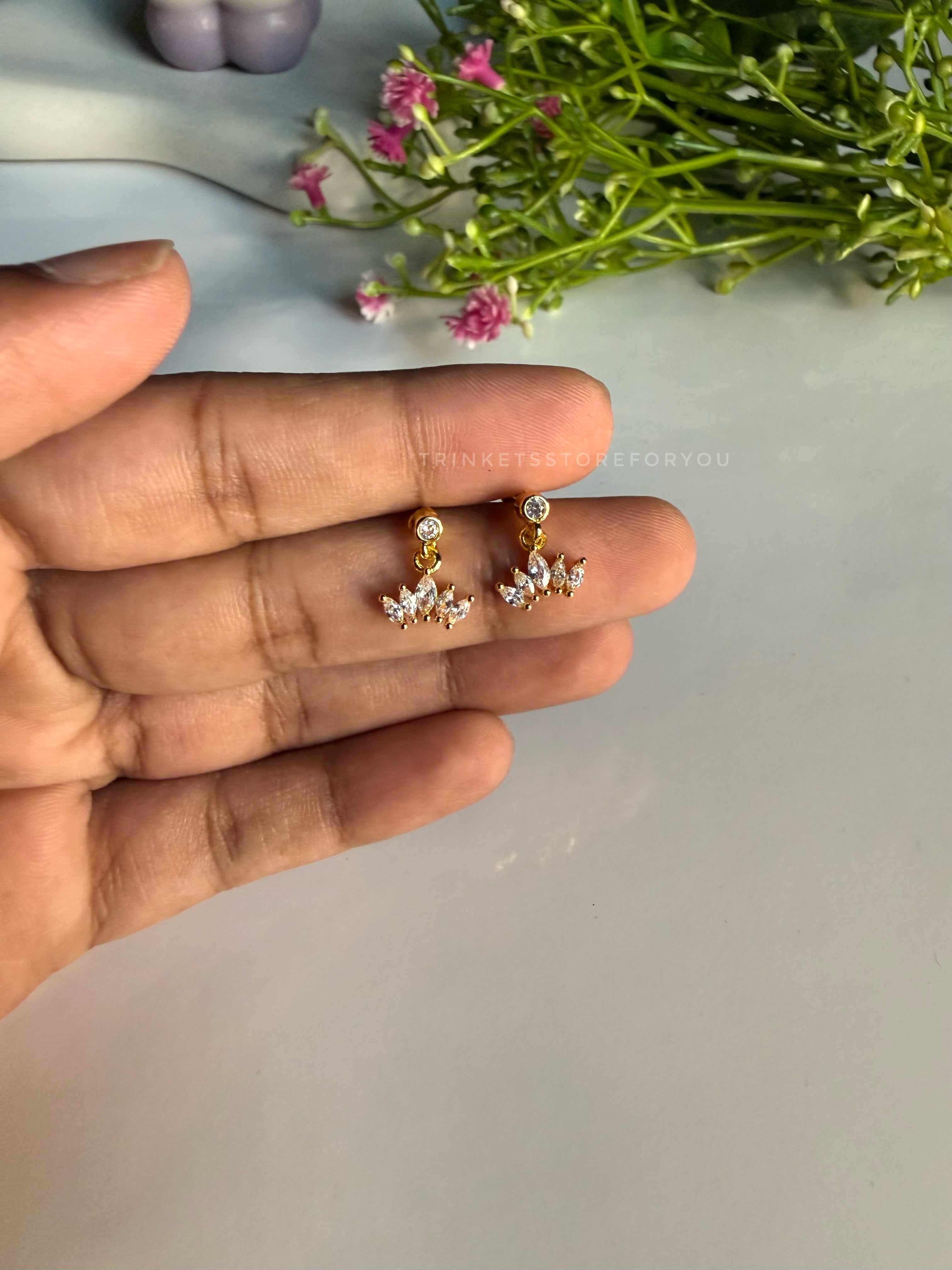 Tiara Ball Back Studs