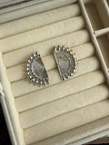 Half moon studs