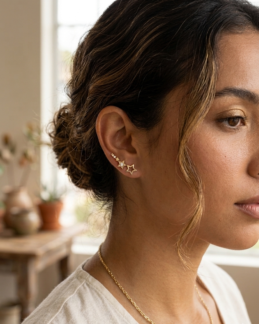 Shooting Star Studs