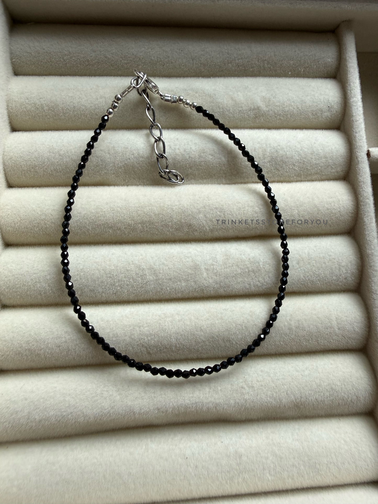 Plain Beaded Anklet
