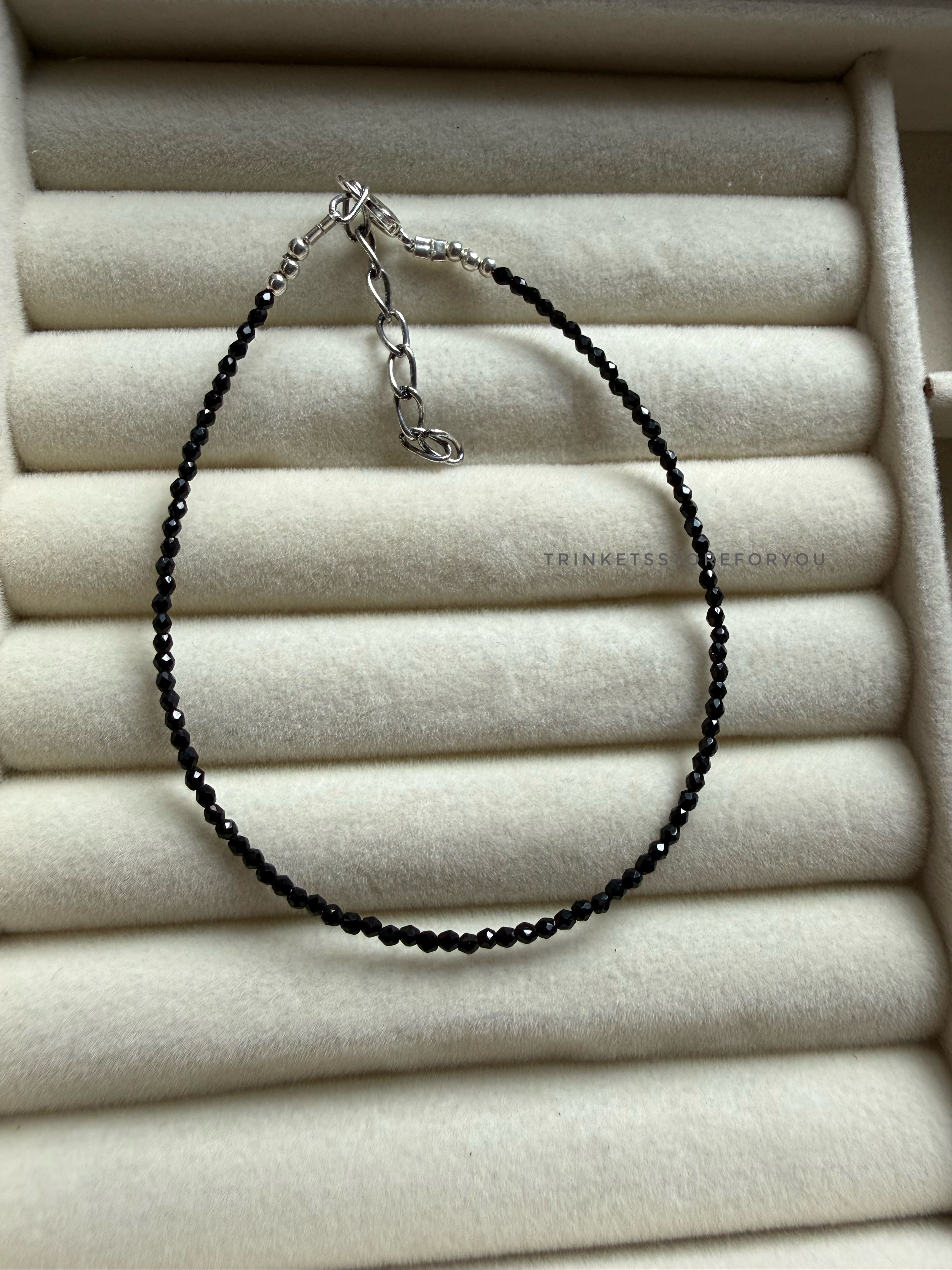 Plain Beaded Anklet