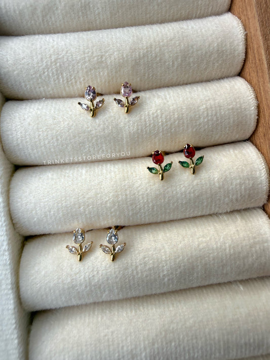 Tulip Studs
