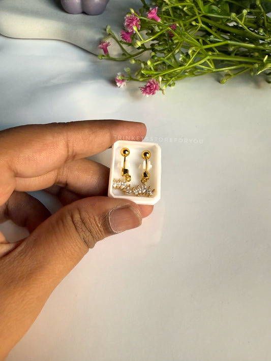 Tiara Ball Back Studs