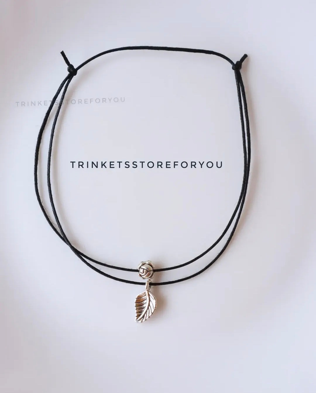 Rosebud & Leaf Anklet